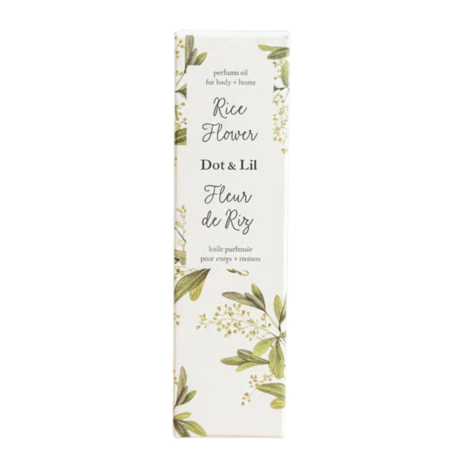 Huile parfumée pour corps et Maison - Fleur de riz