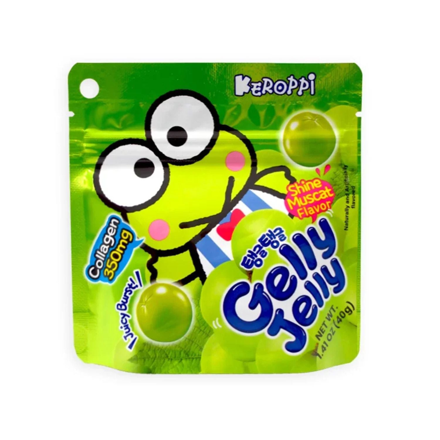 Gelly jelly keroppi –  Shine muscat