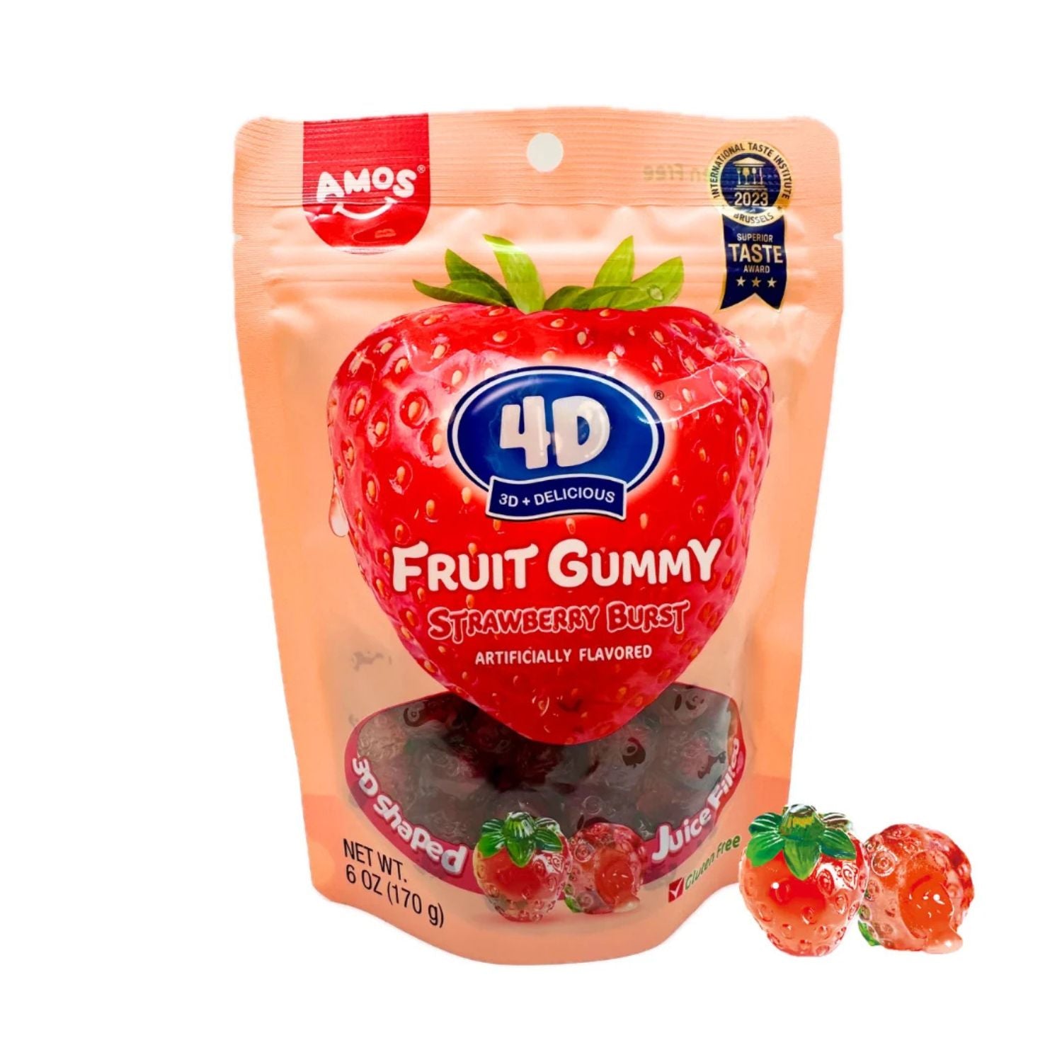 4D Gummy Fraise