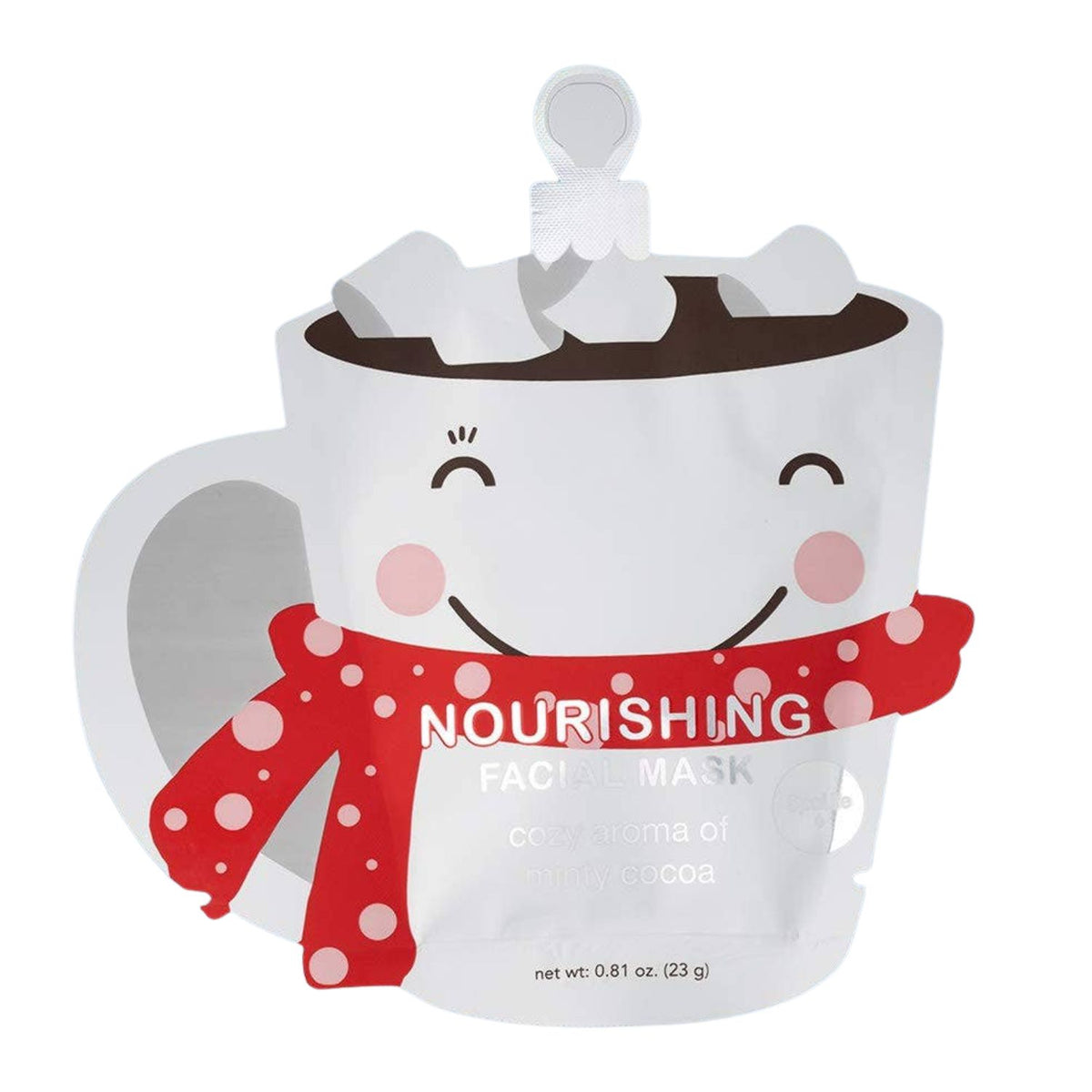 Masque facial des fêtes SPA Life – Menthe et cacao