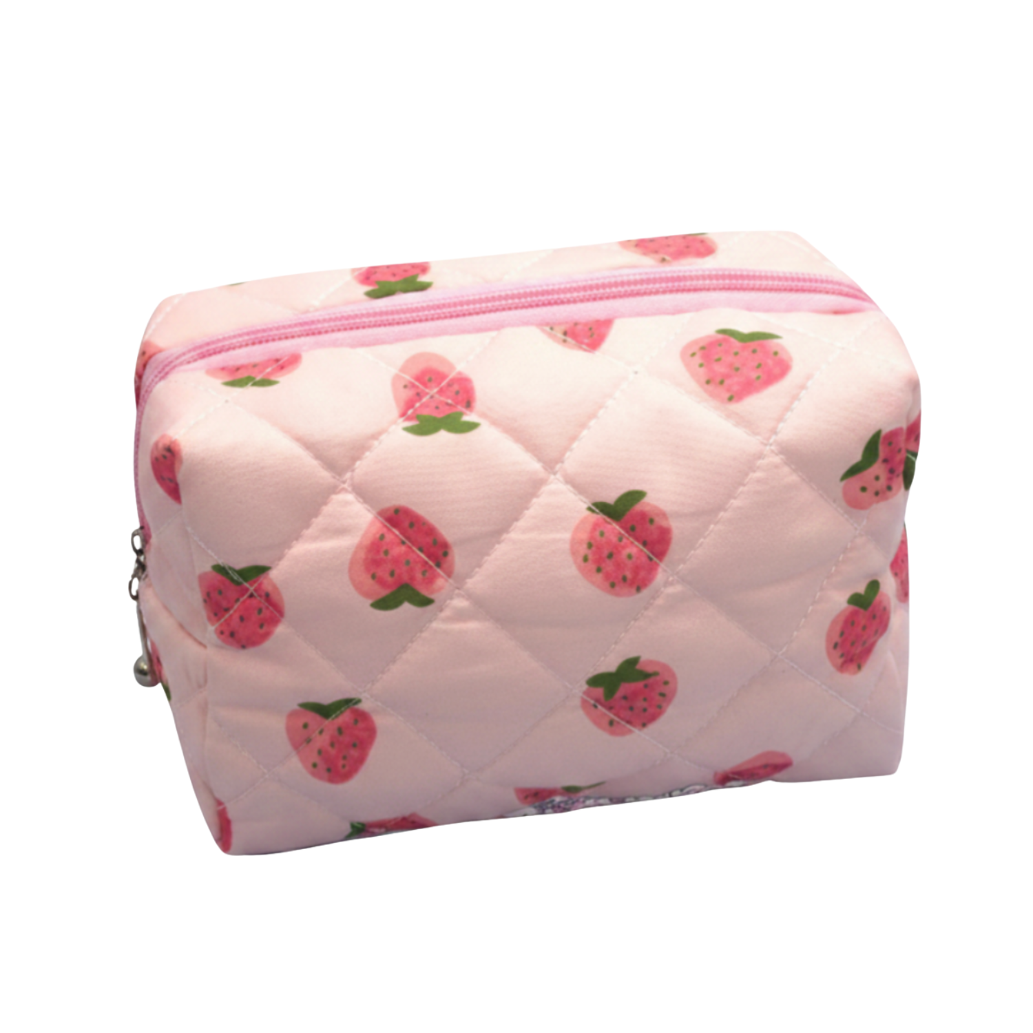 Trousse Cosmétique Matelassée Fraises – Josslyn
