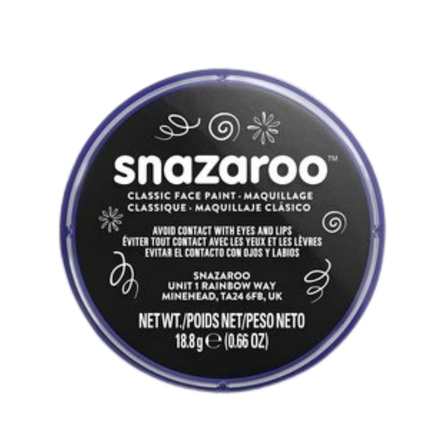 Snazaroo – Maquillage Classique Noir 18ml