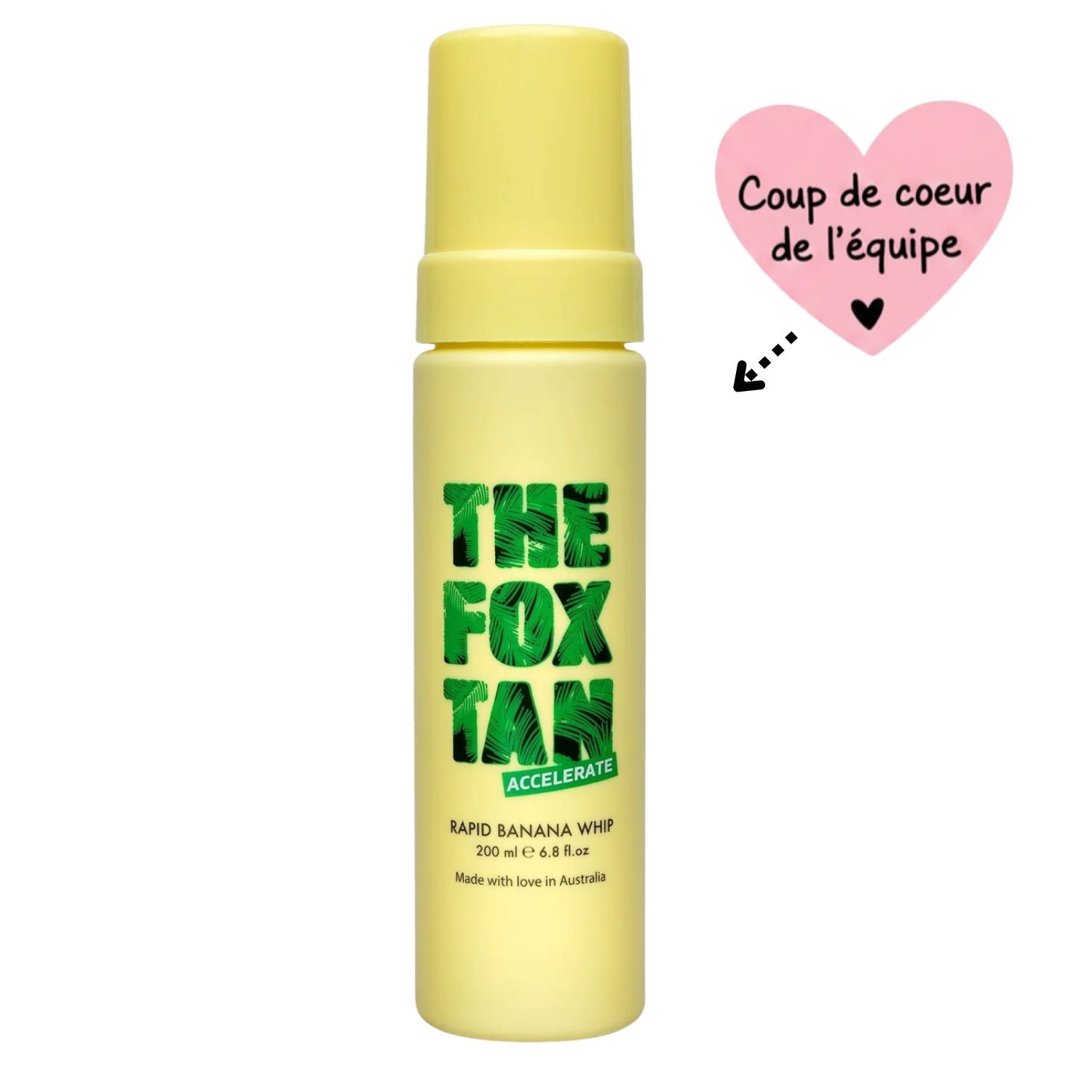 The Fox Tan accelerate – Rapid banana whip 200ml 🌴🍌