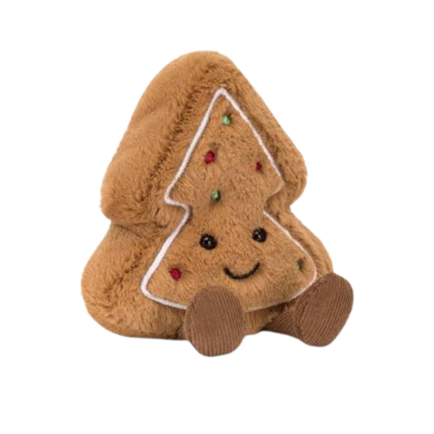 Jellycat Amuseable Tree Cookie – Peluche Biscuit Sapin de Noël
