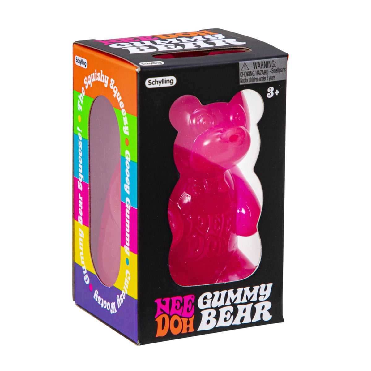 Nee Doh Gummy Bear – Vrai Nee-Doh Ourson Anti-Stress Squishy Squeezy