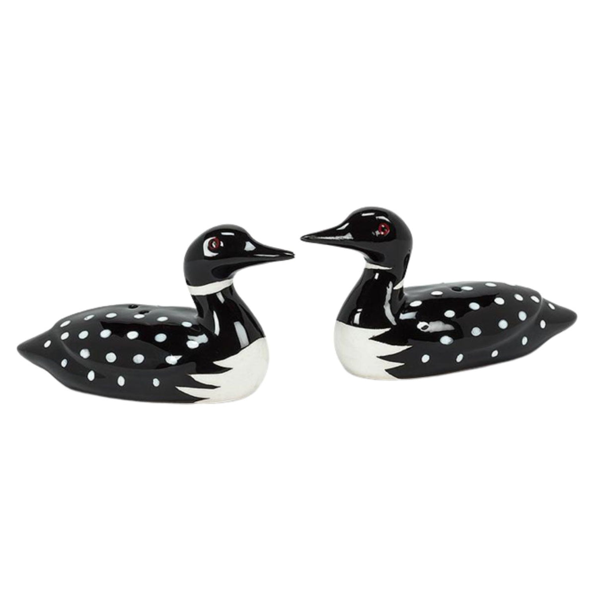 Salière et poivrière huards – Duo Abbott