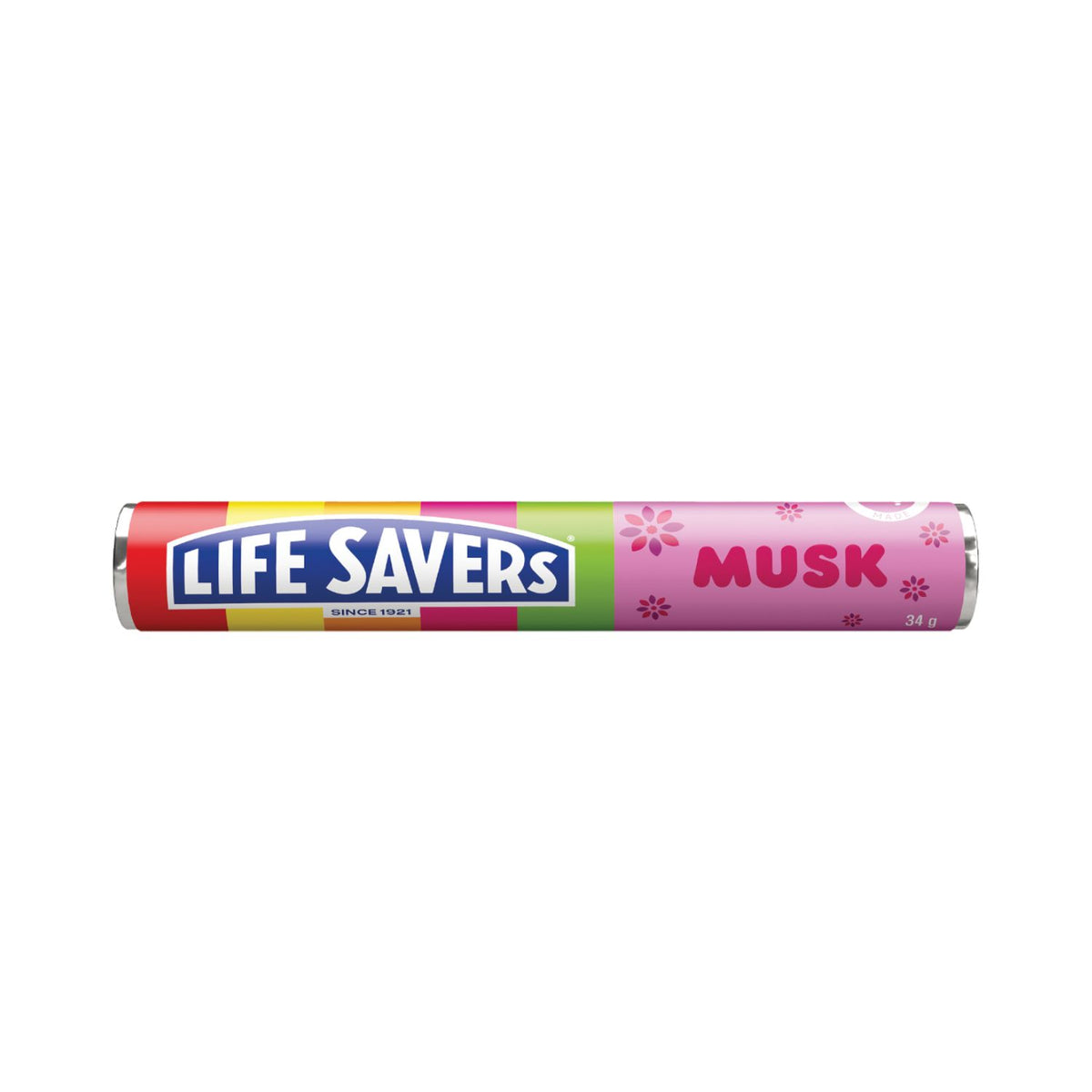 Bonbons Life Savers Musk – Rouleau de 34 g
