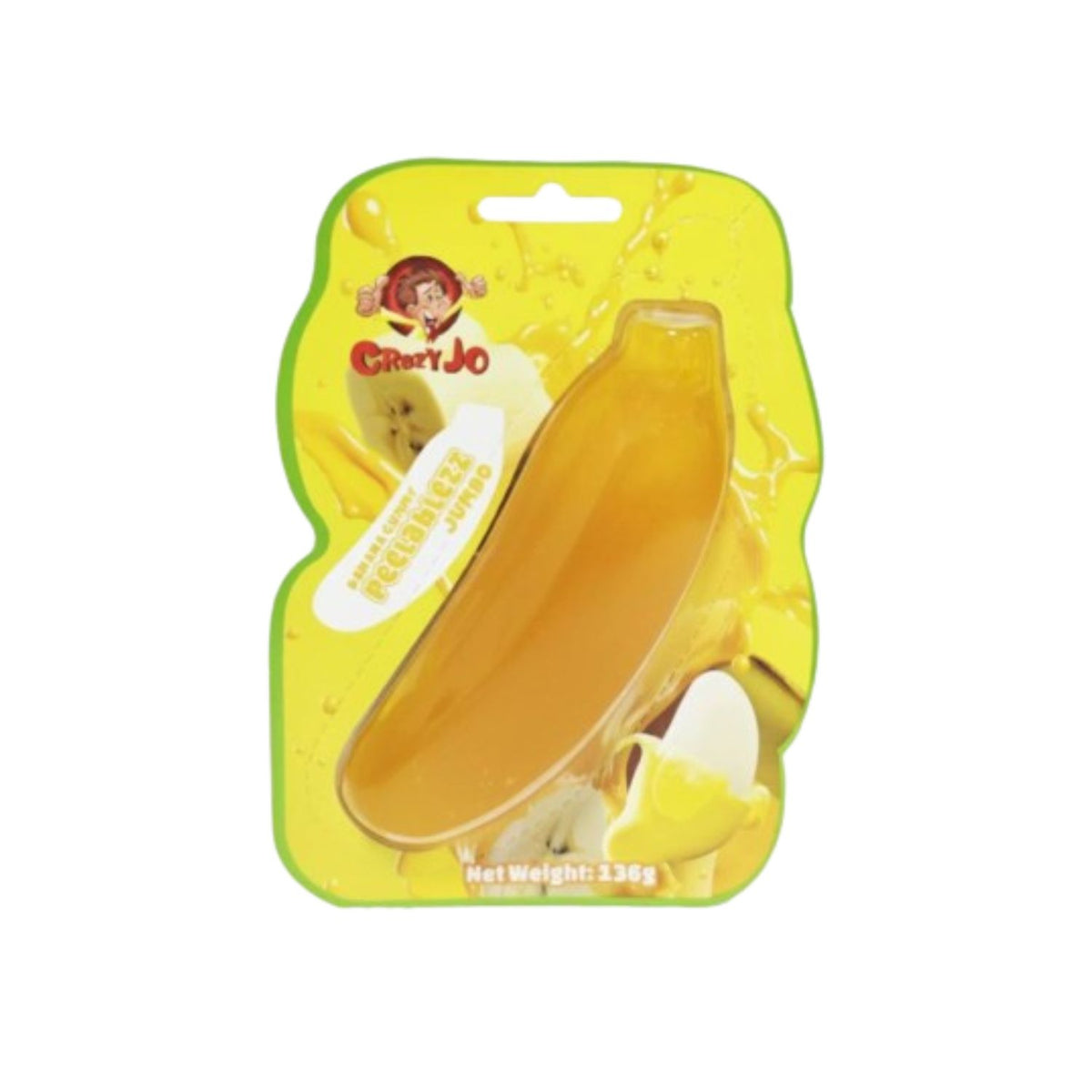 Bonbon à peler Peelablezz Jumbo à la banane – 130 g