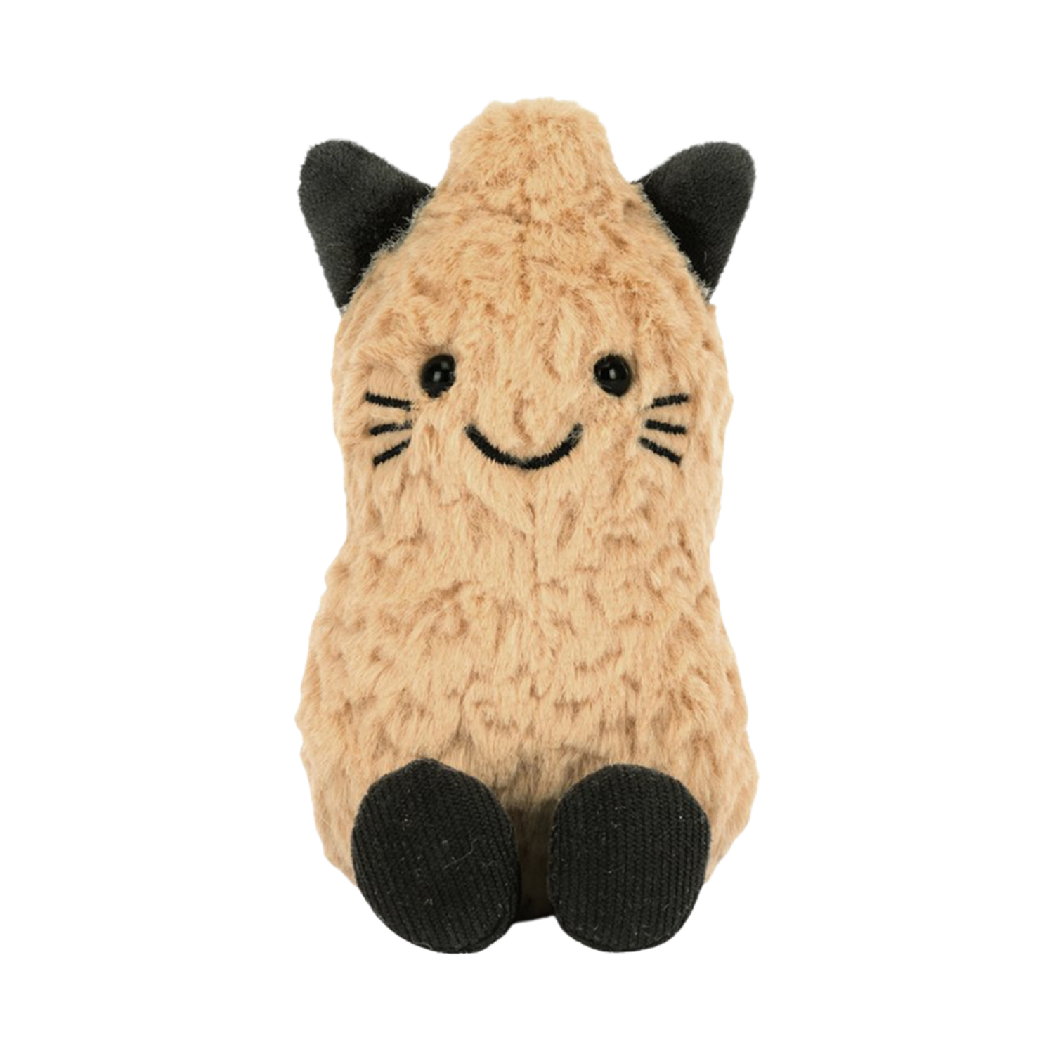 Amuseables Peanut Cat — Peluche Cacahuète Chat Jellycat