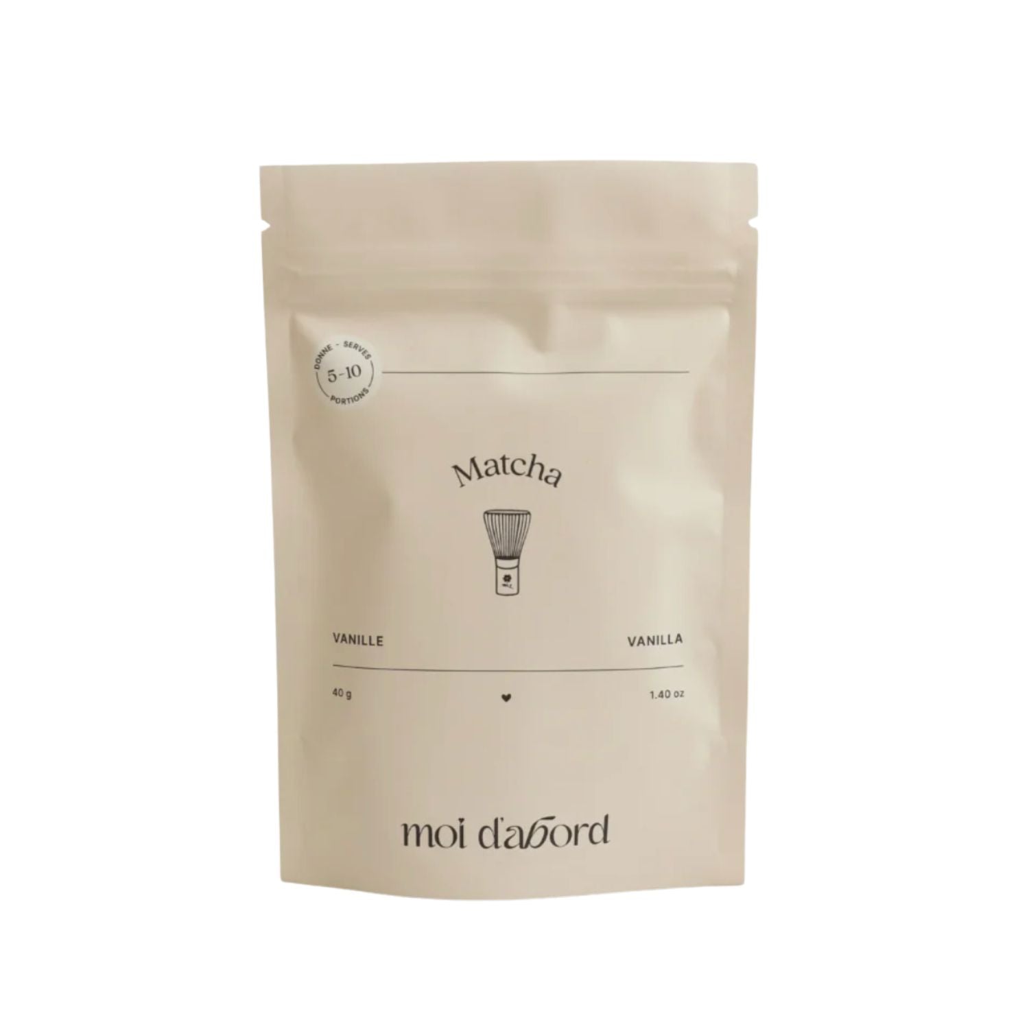 Matcha Vanille – Moi d'abord 🍵