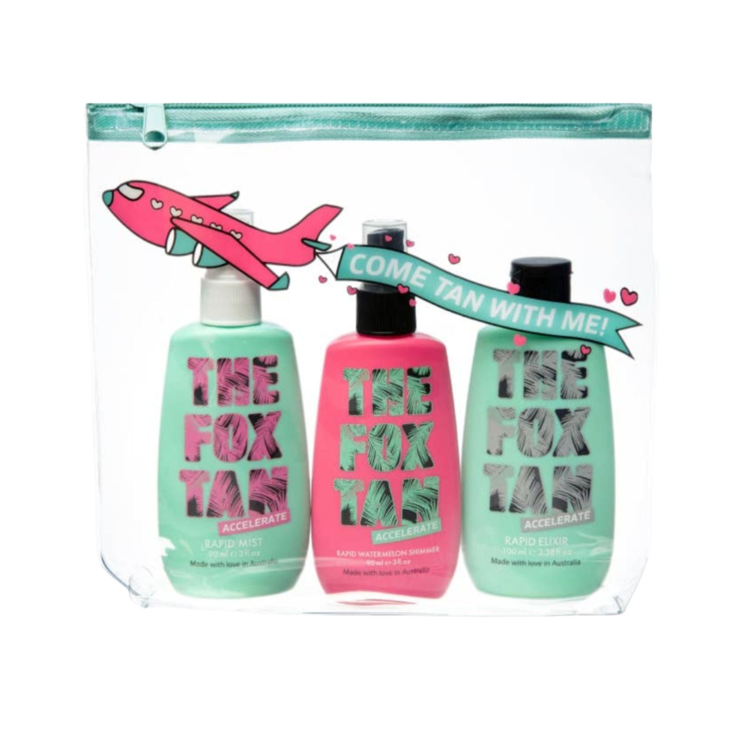 Coffret bronzage voyage le jet setter | The Fox Tan