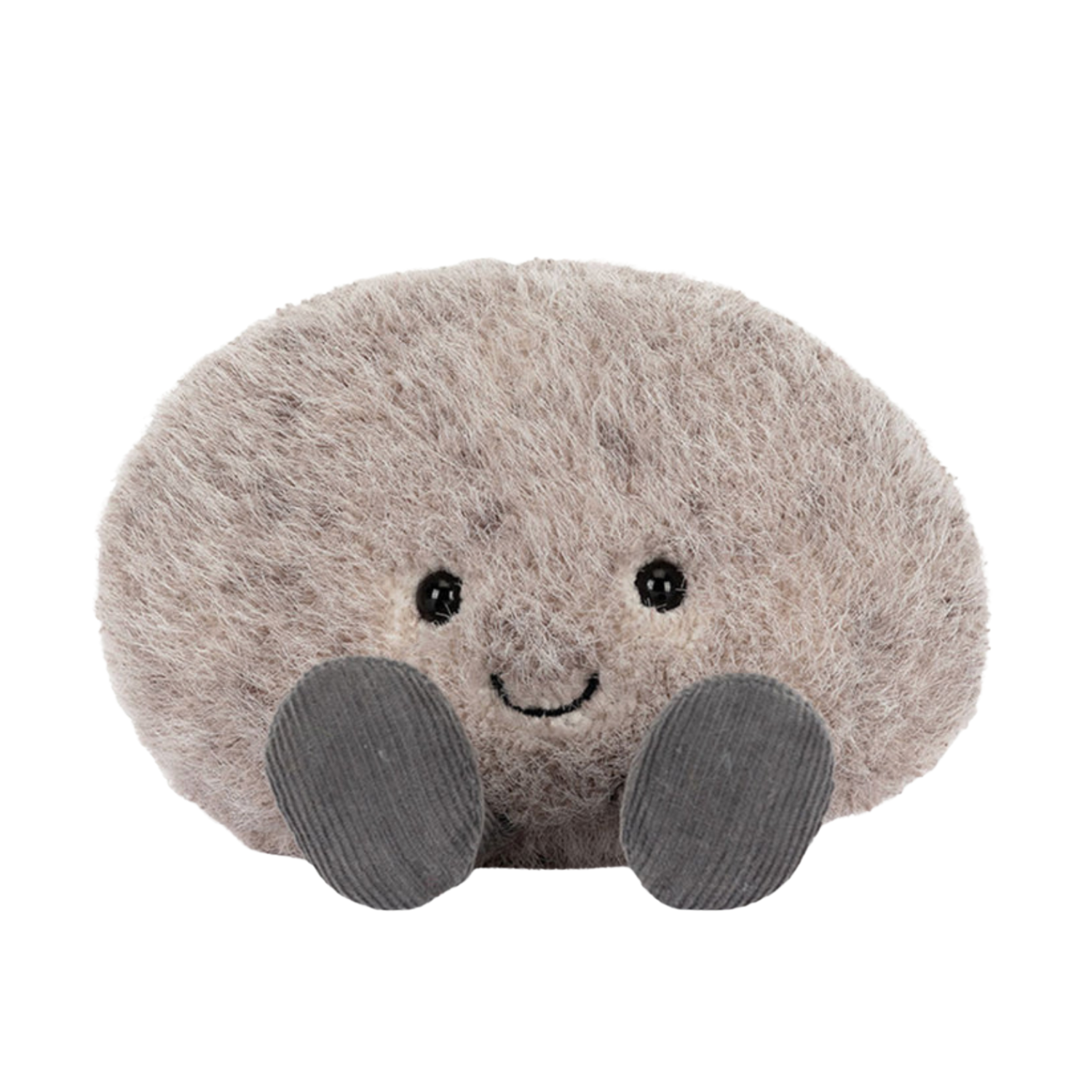 Jellycat amuseable pebble – Peluche galet gris