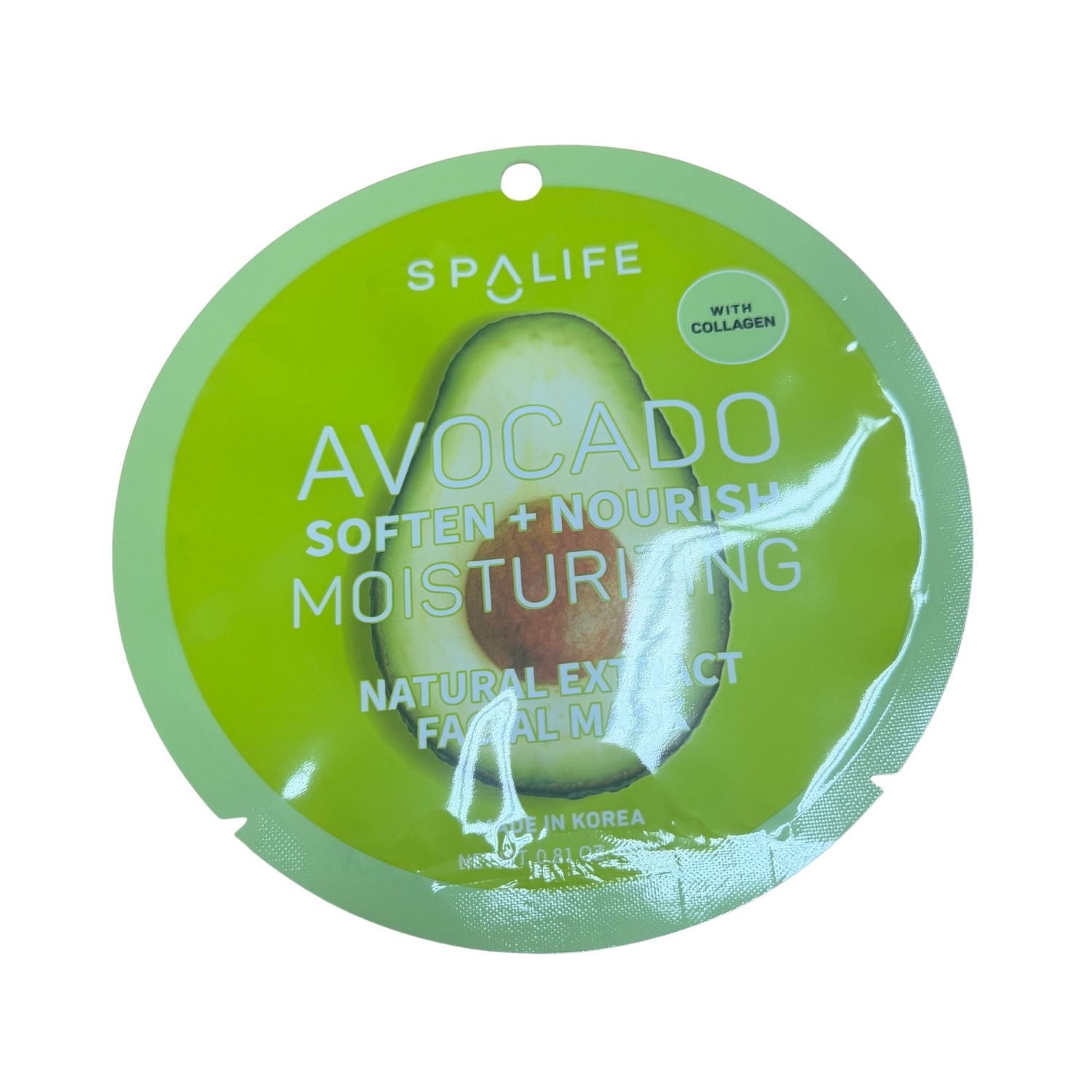 Masque facial nourrissant à l'avocat & collagène | SPA LIFE