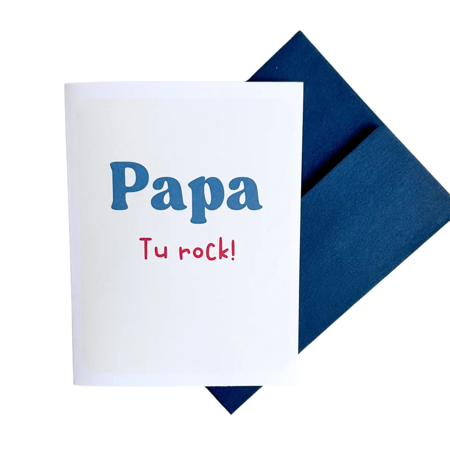 Carte - Papa tu rock