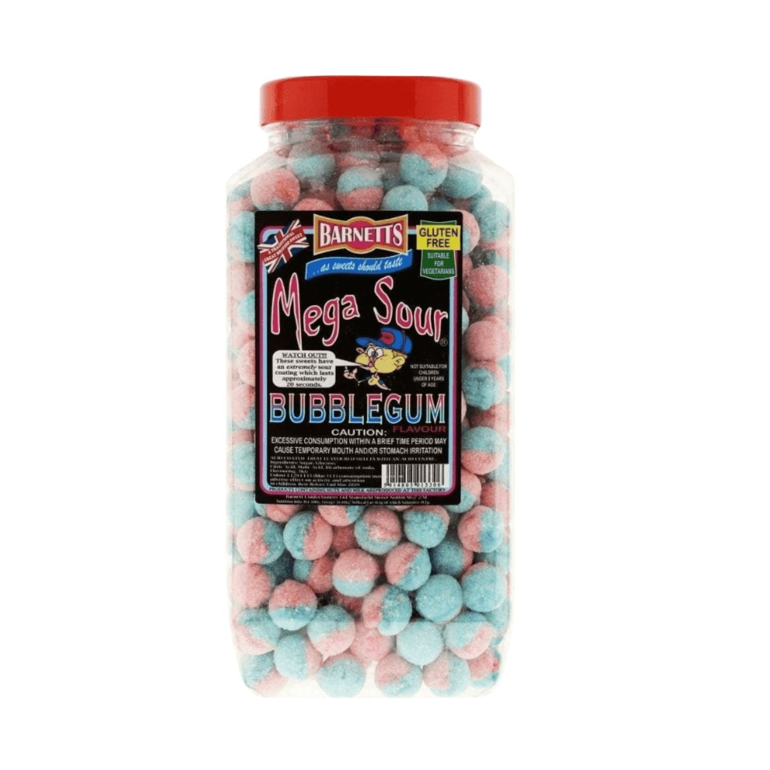 Mega Sour Bubblegum