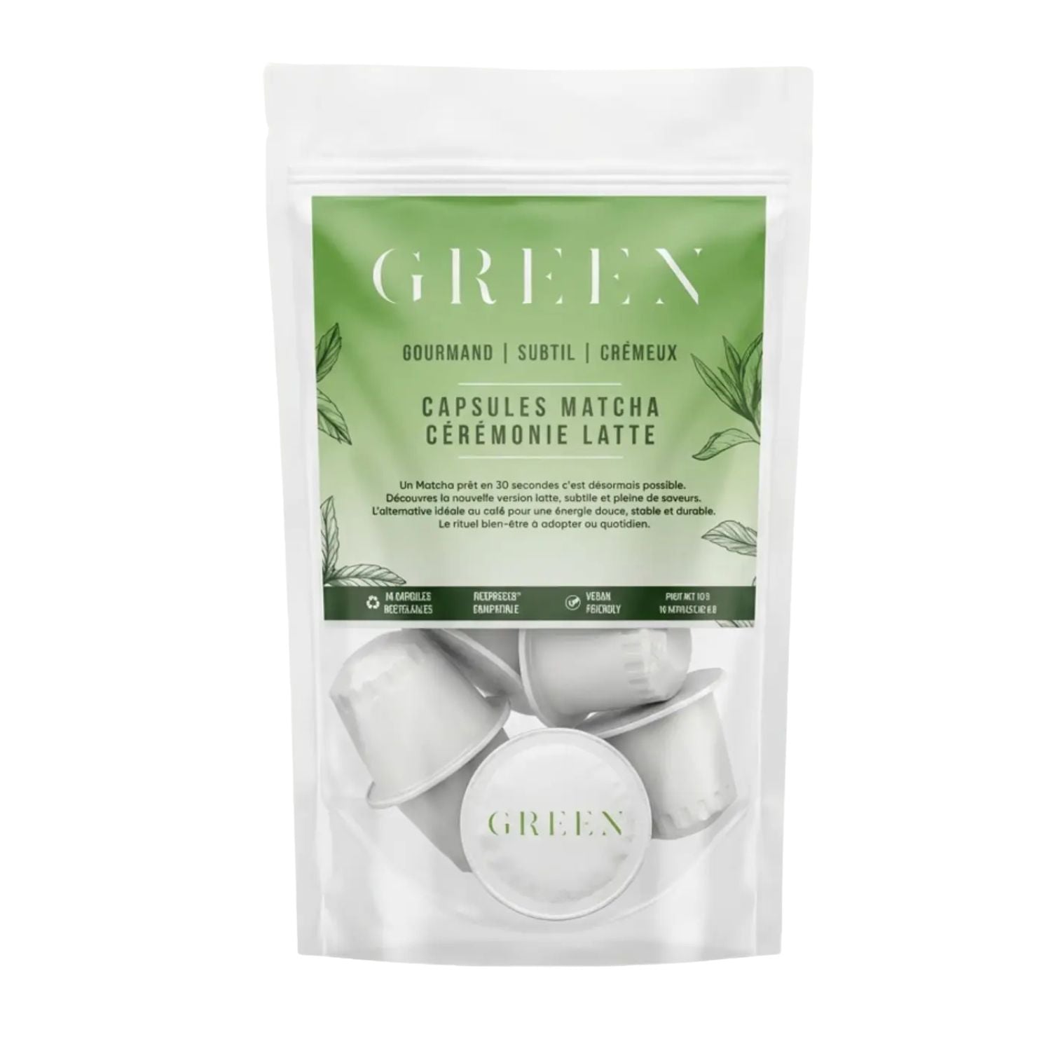 Capsules Matcha - Cérémonie latte