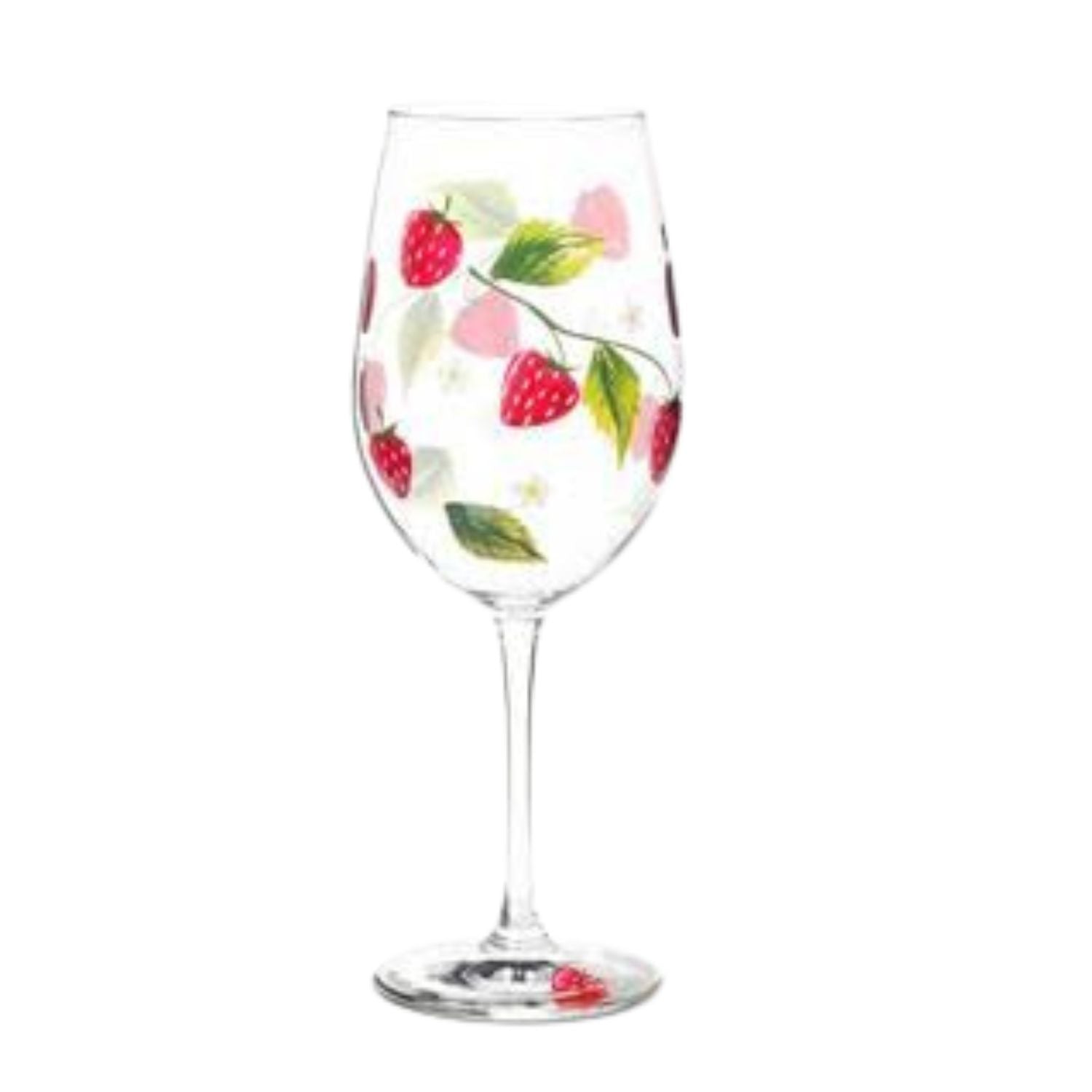 Coupe à Vin Fraises des Champs 22 Oz.