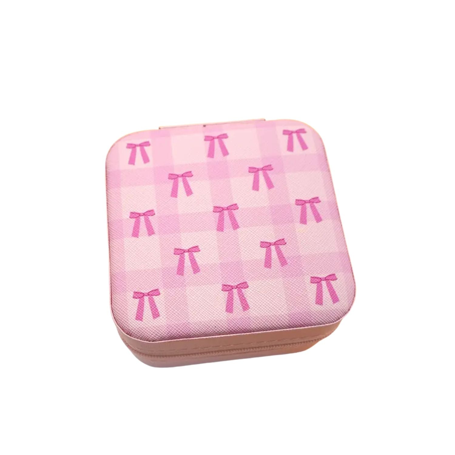 Boite à bijoux mini - Boucle rose