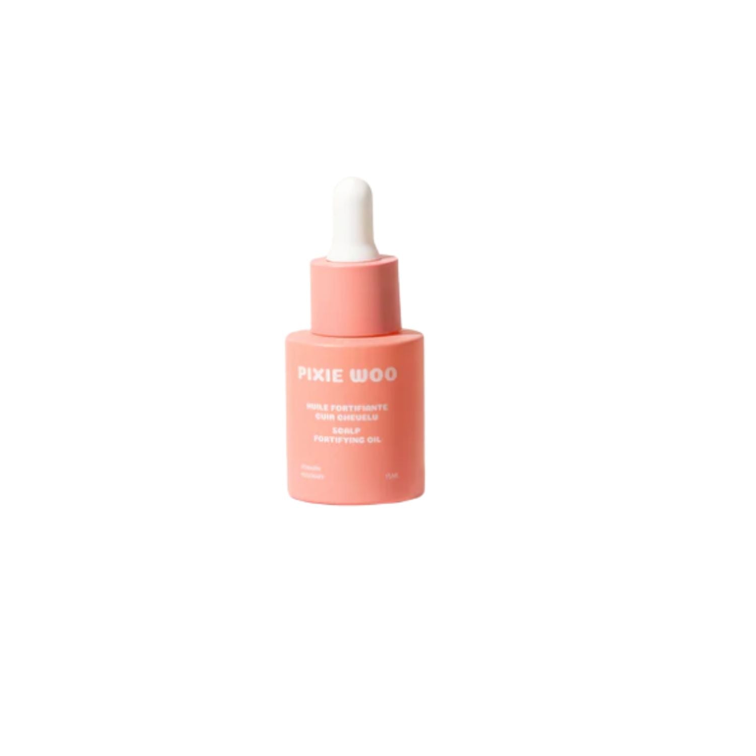 Huile fortifiante cuir chevelu romarin - pixie woo 15 ml.