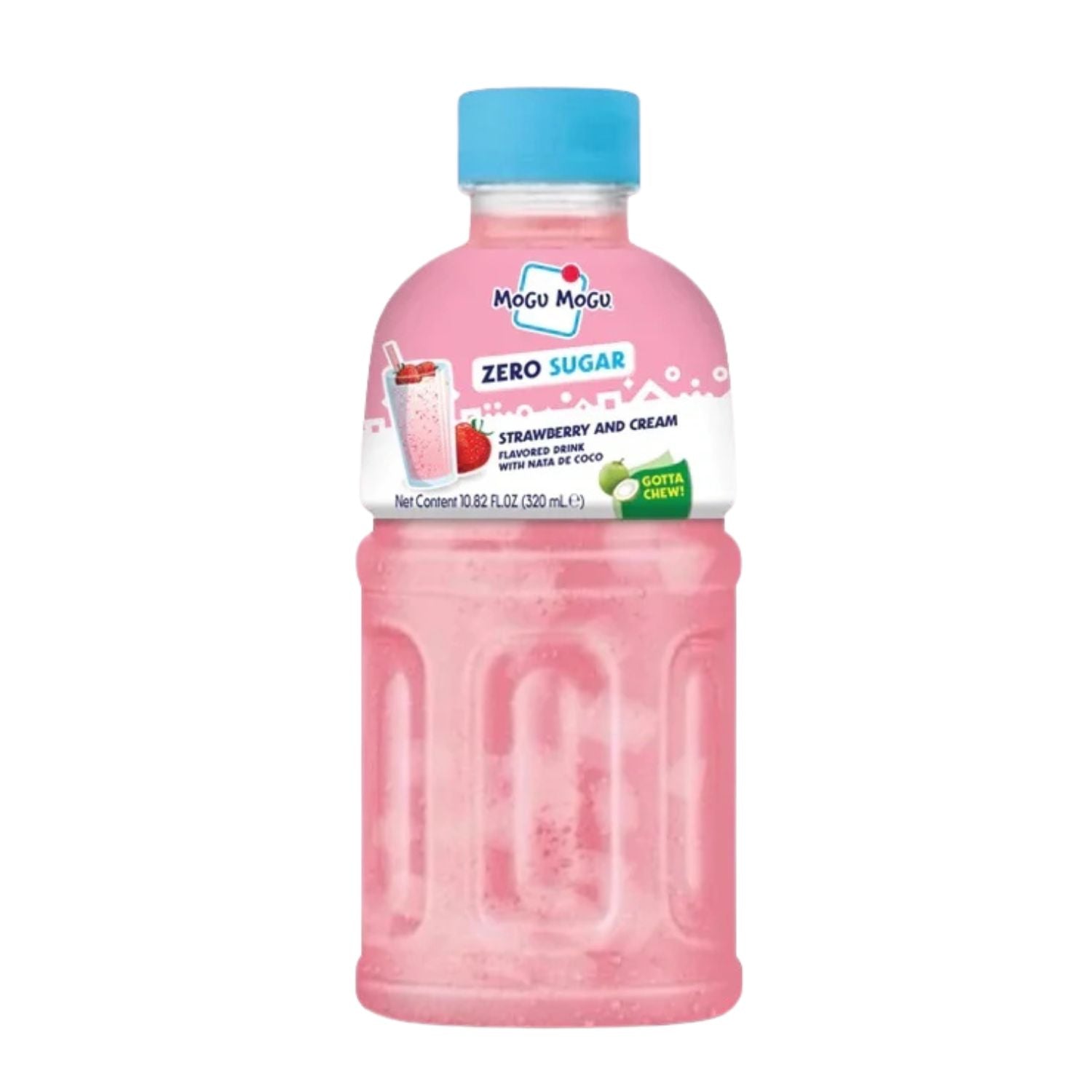 Mogu mogu fraise et crème sans sucre
