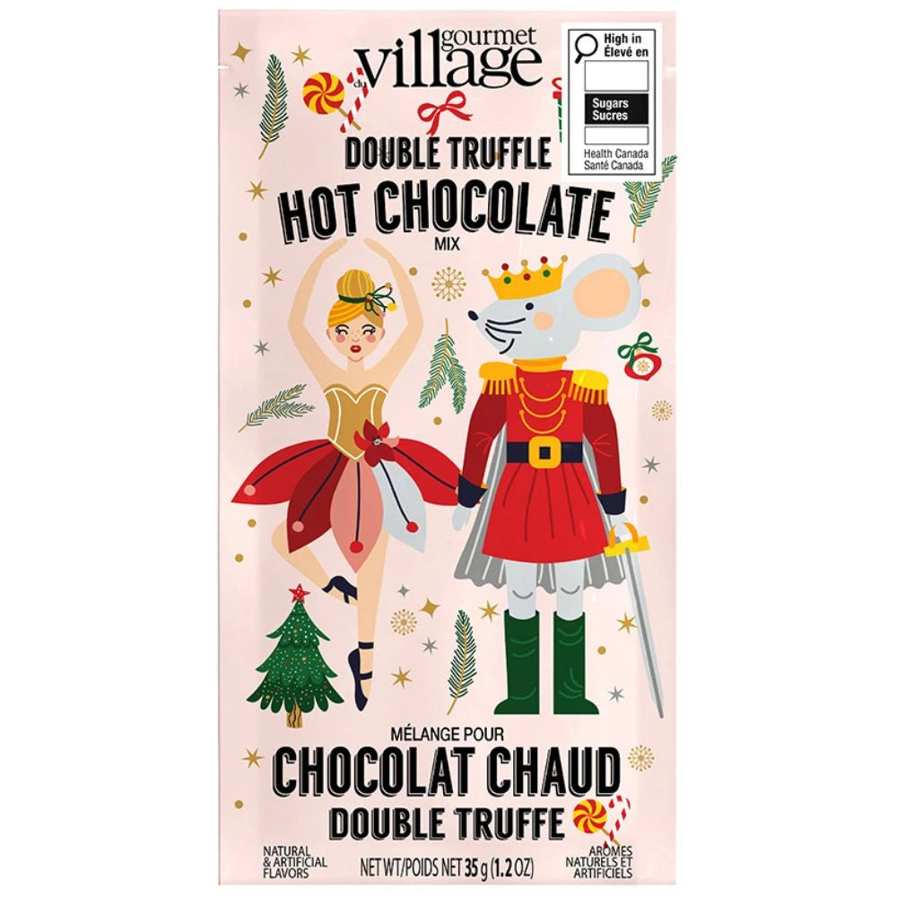 Chocolat chaud double truffe Casse-Noisette – Gourmet du Village, 35 g