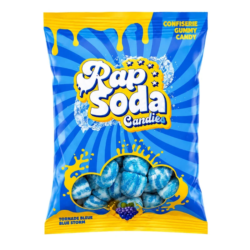 Rap Soda Candies – Tornade Bleue Blue Storm