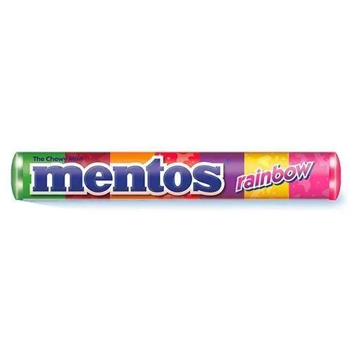 Mentos Arc-en-Ciel – Bonbons Chewy Mint Rouleau