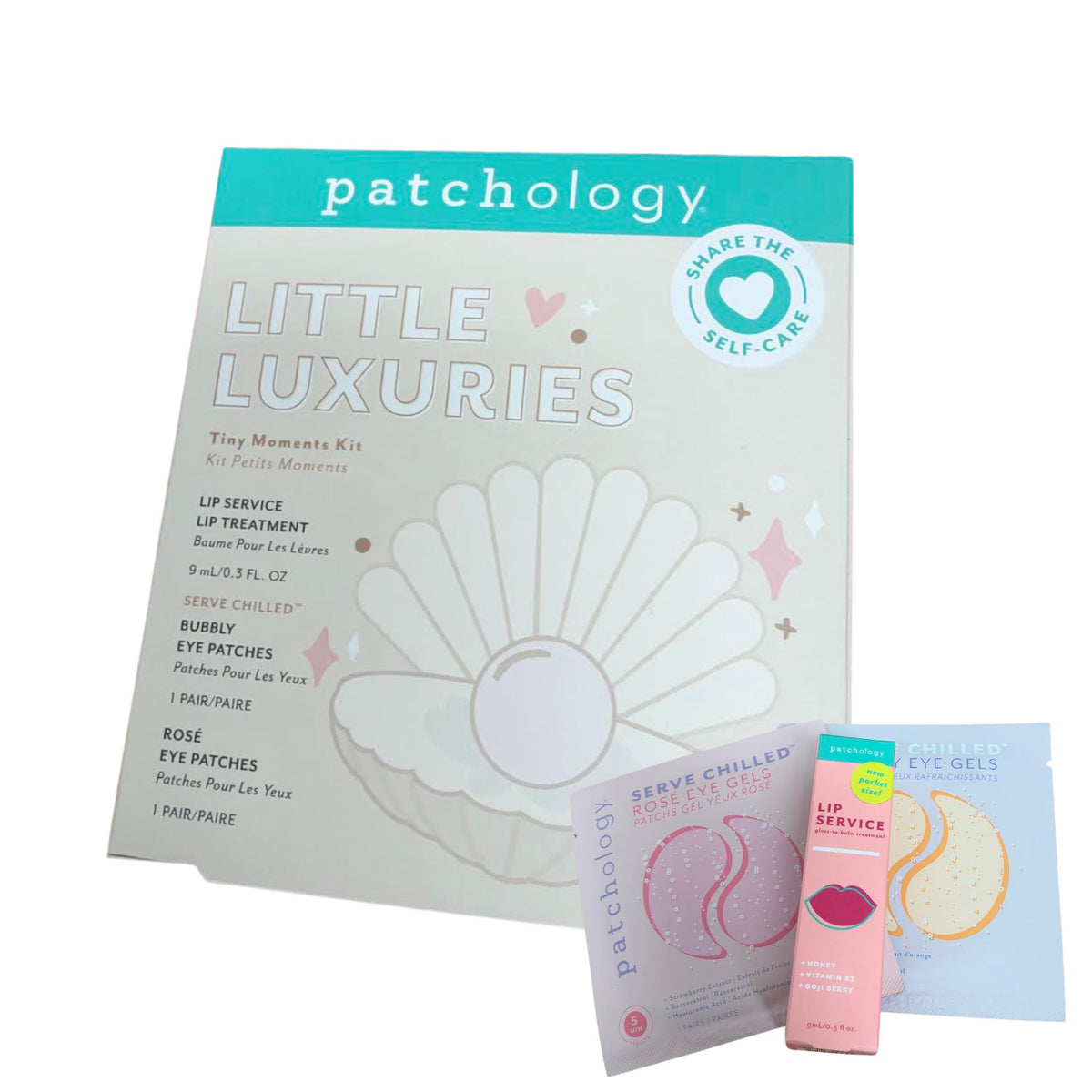Patchology – Coffret Little Luxuries pour les yeux et les lèvres
