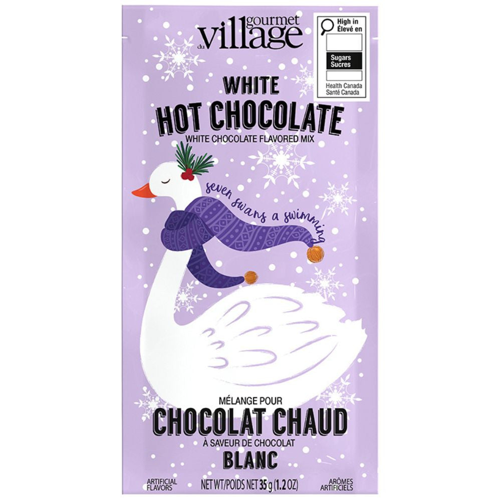 Chocolat chaud blanc Cygne – Gourmet du Village, 35 g