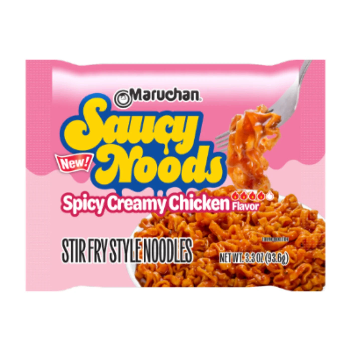 Maruchan Saucy Noods Spicy Creamy Chicken  – Nouilles Sautées Épicées