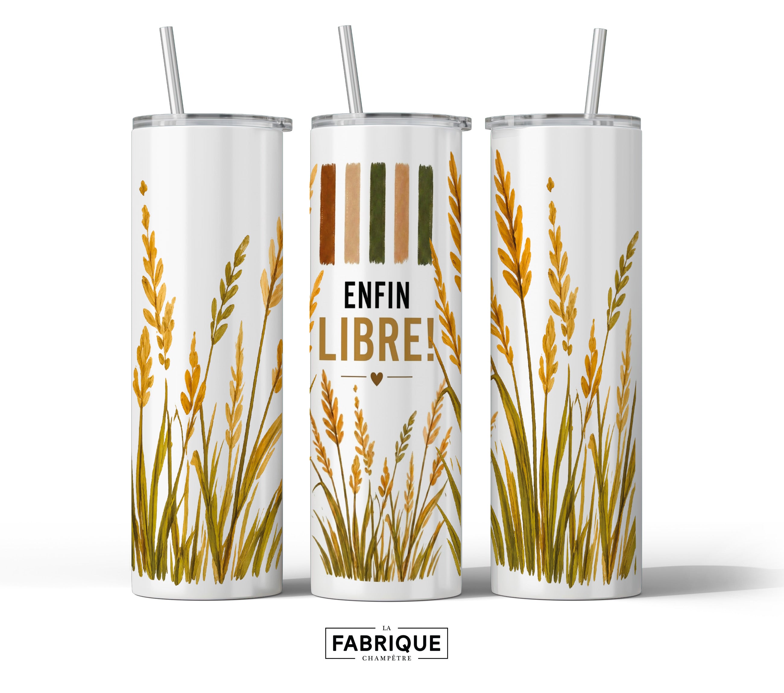 Gobelet Isotherme « Enfin Libre ! » — Fabrique Champêtre
