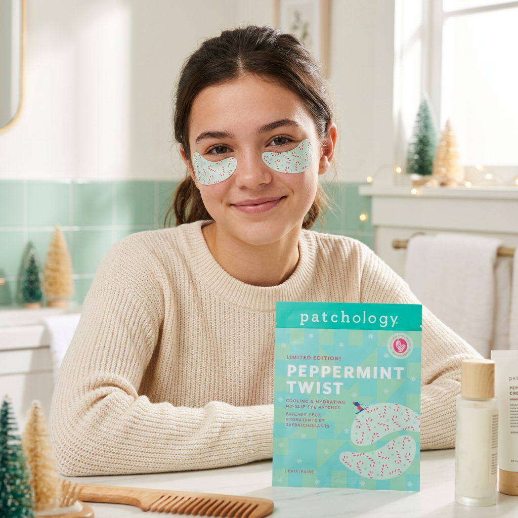 Patchology – Patchs yeux hydratants Peppermint Twist – 1 paire