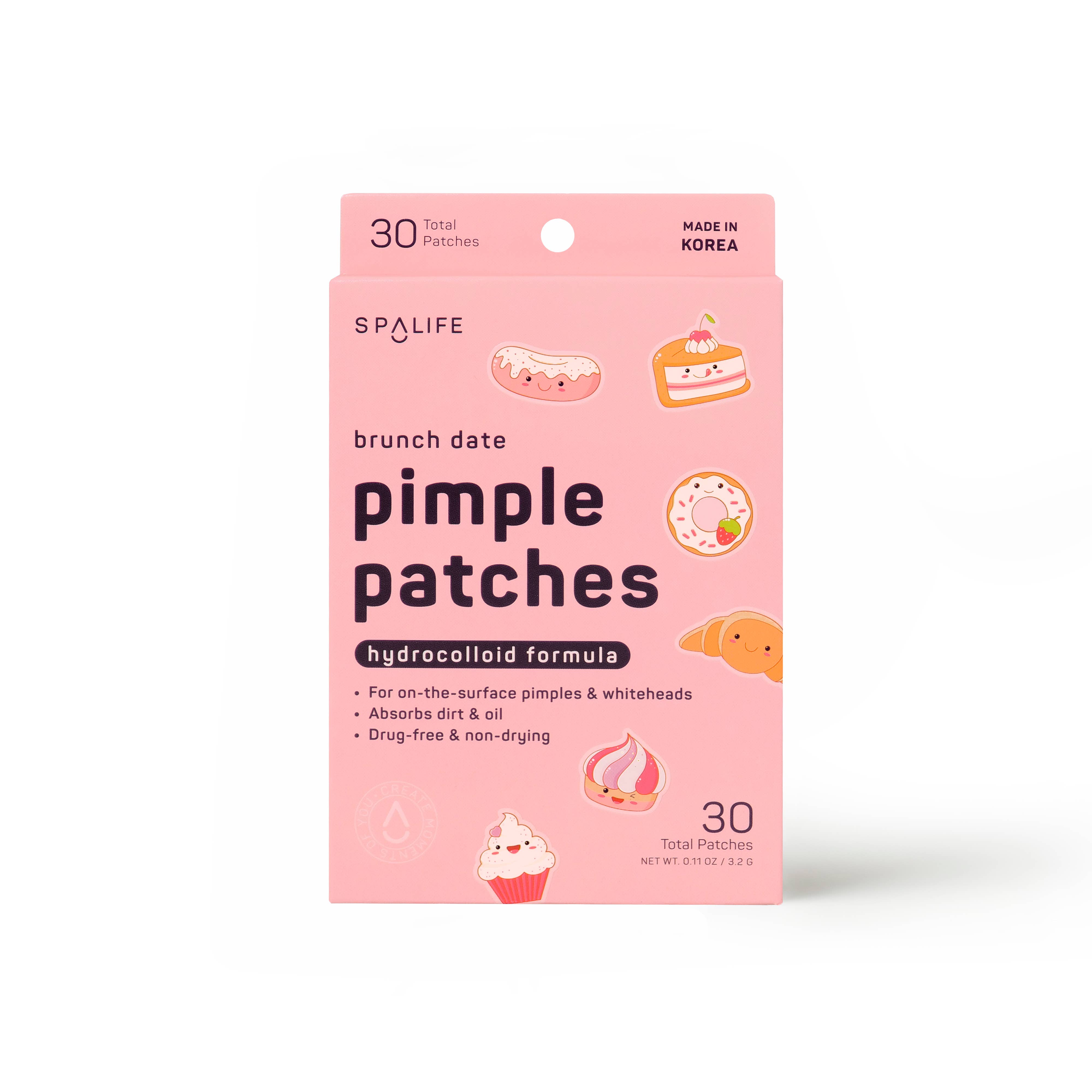 Patchs anti-boutons hydrocolloïdes brunch | Soin ciblé