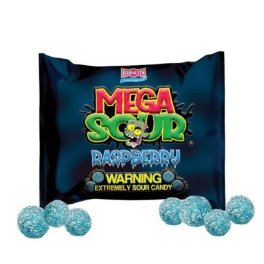 Bonbons Barnetts Mega Sour à la framboise – 104 g
