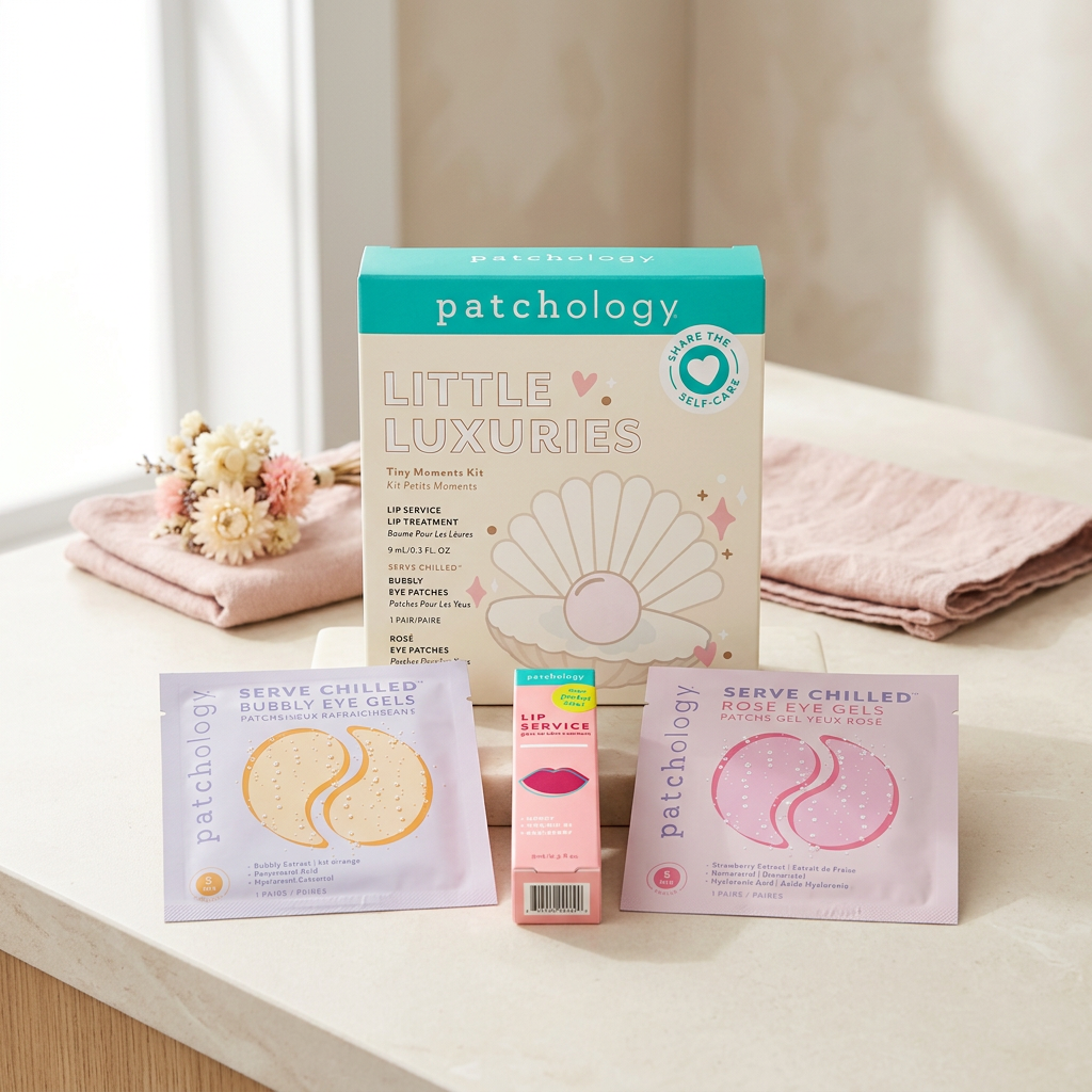 Patchology – Coffret Little Luxuries pour les yeux et les lèvres
