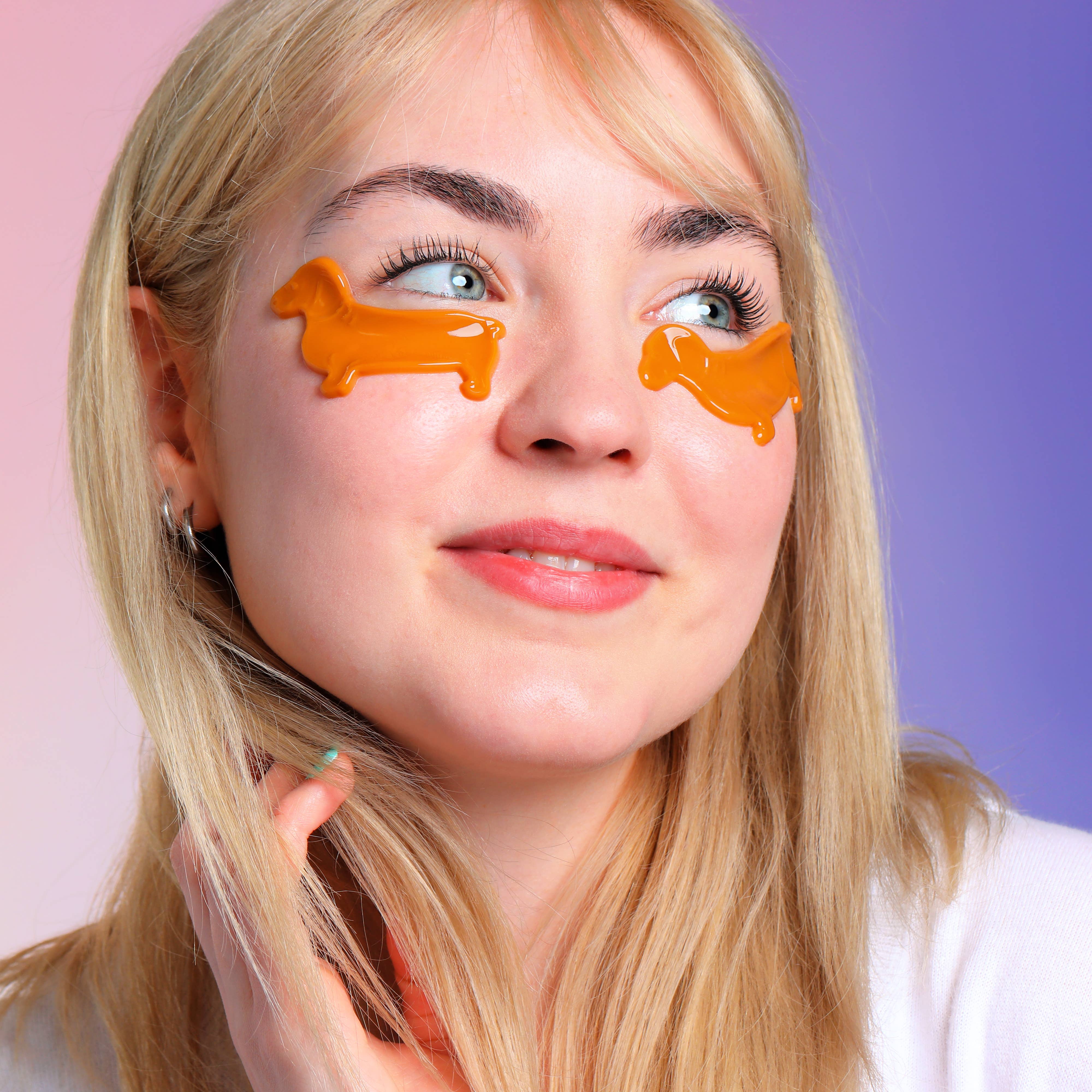 Patchs contour des yeux so fetch vitamine C | teckel, 8 paires