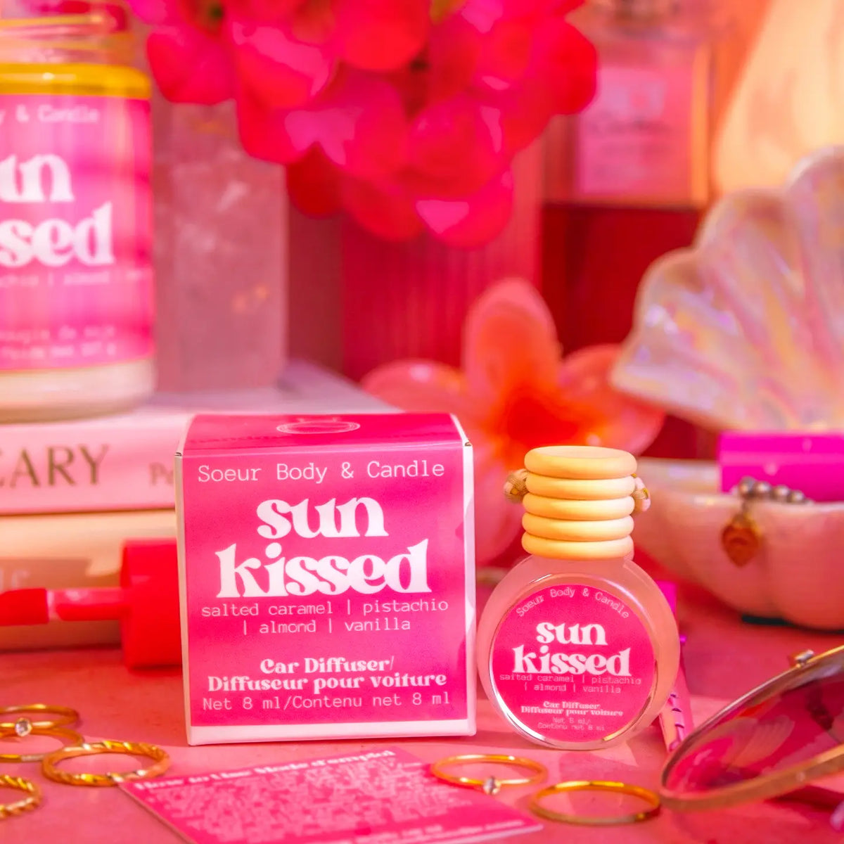 Diffuseur pour voiture Sun Kissed – Soeur Body & Candle
