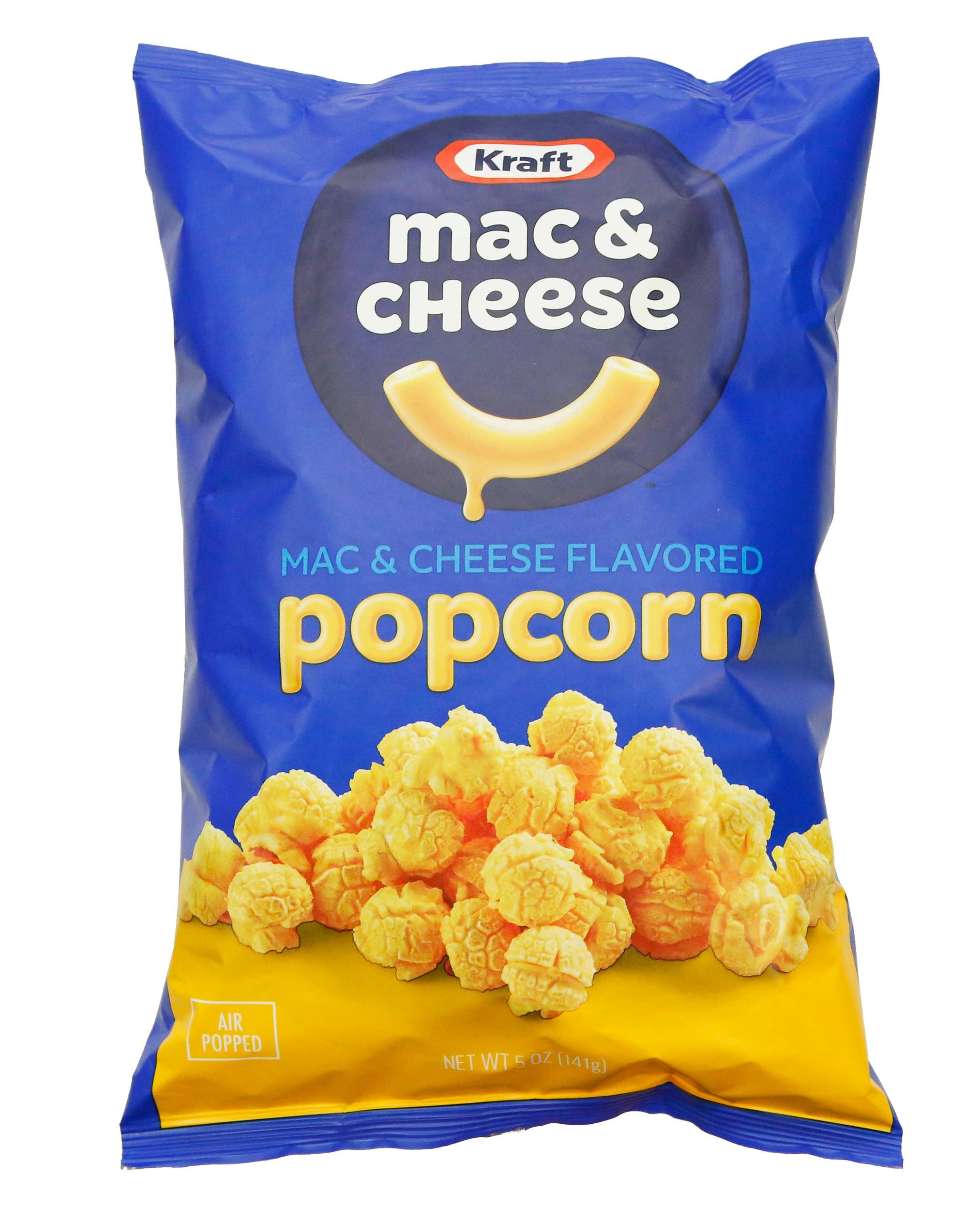 Maïs soufflé saveur macaroni au fromage – Sac de 5 oz