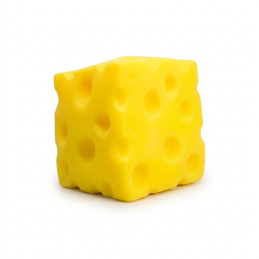 Fromage jumbo anti-stress squishy – Ricochet
