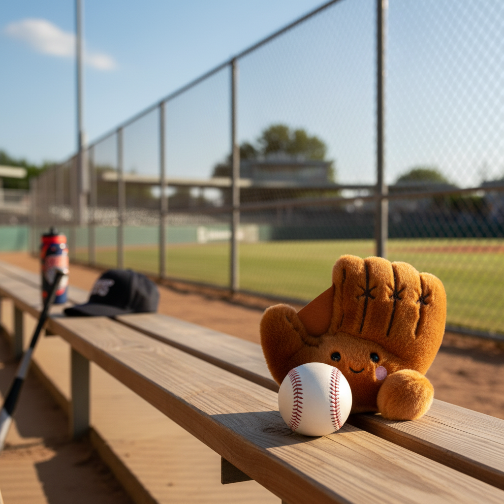 Slugger peluche gant de baseball lifestyle
