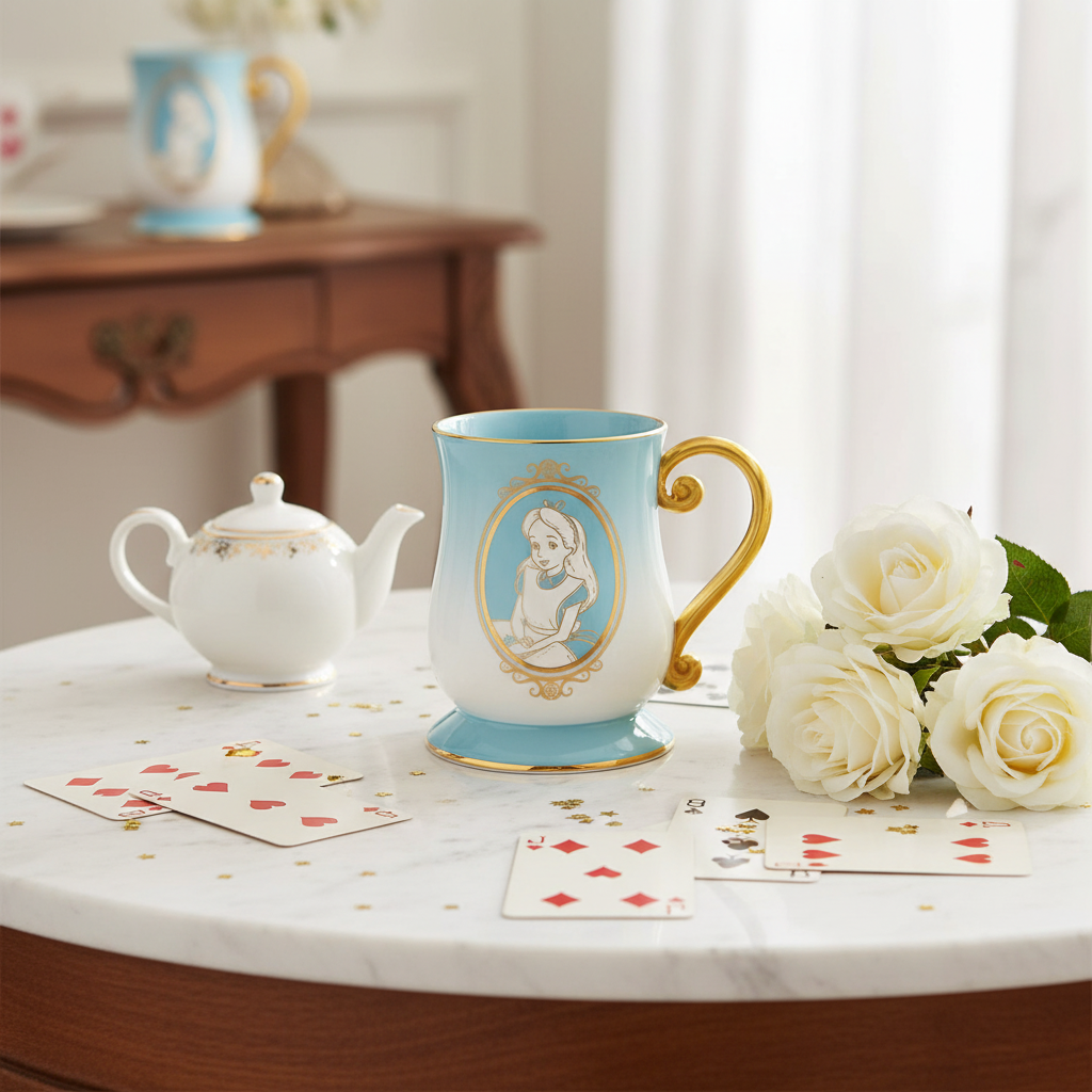 Tasse céramique sur pied – Alice au pays des merveilles | Disney