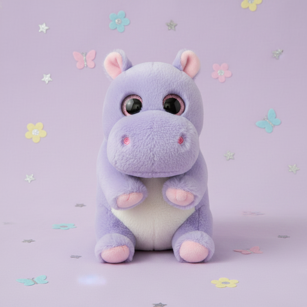TY Henrietta Hippopotame Beanie Bellies peluche lavande lifestyle kawaii