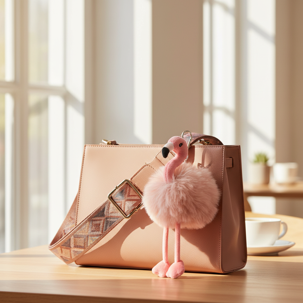 Flamand rose Phoebe – Photo lifestyle