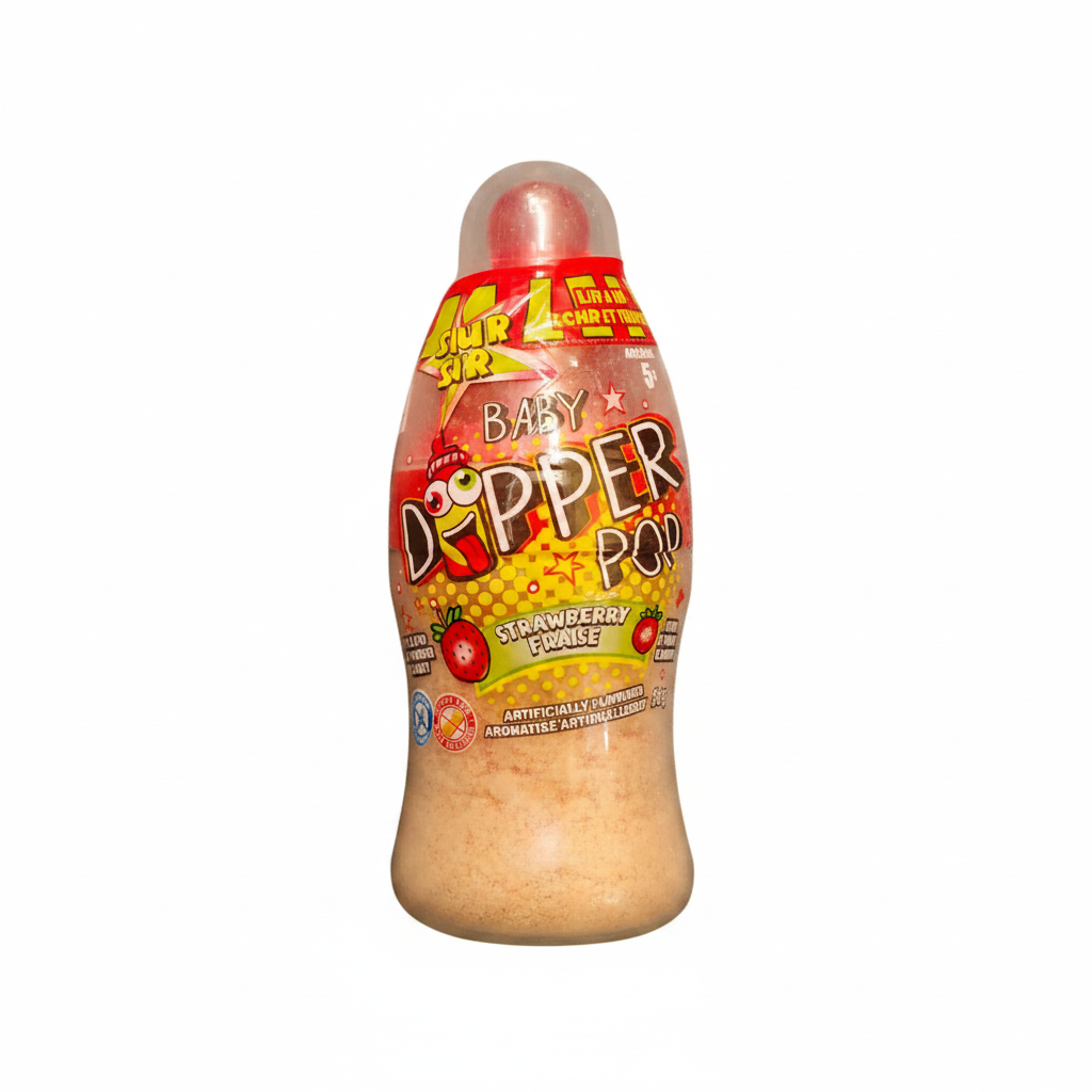 Baby Dipper Pop Sour fond blanc