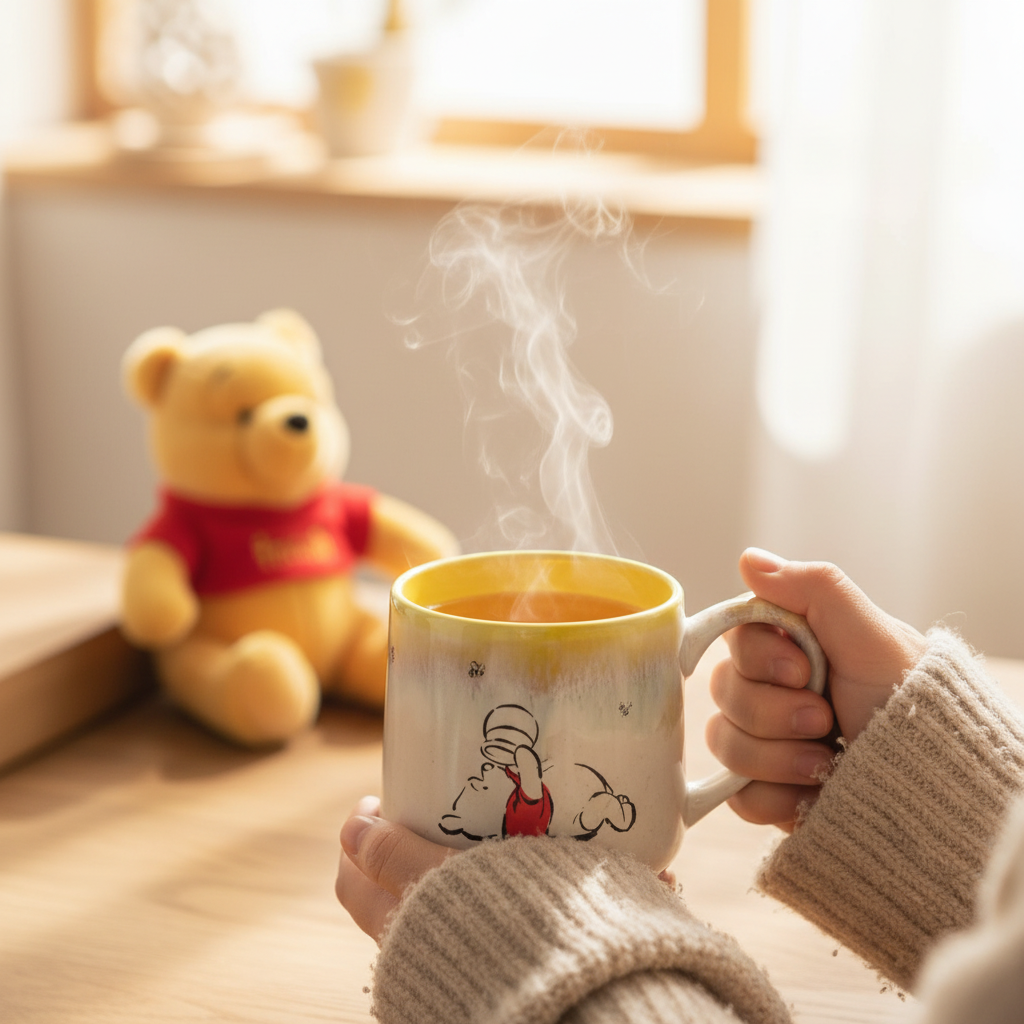 Tasse conique en poterie – Sweet Like Hunny | Winnie l’Ourson Disney