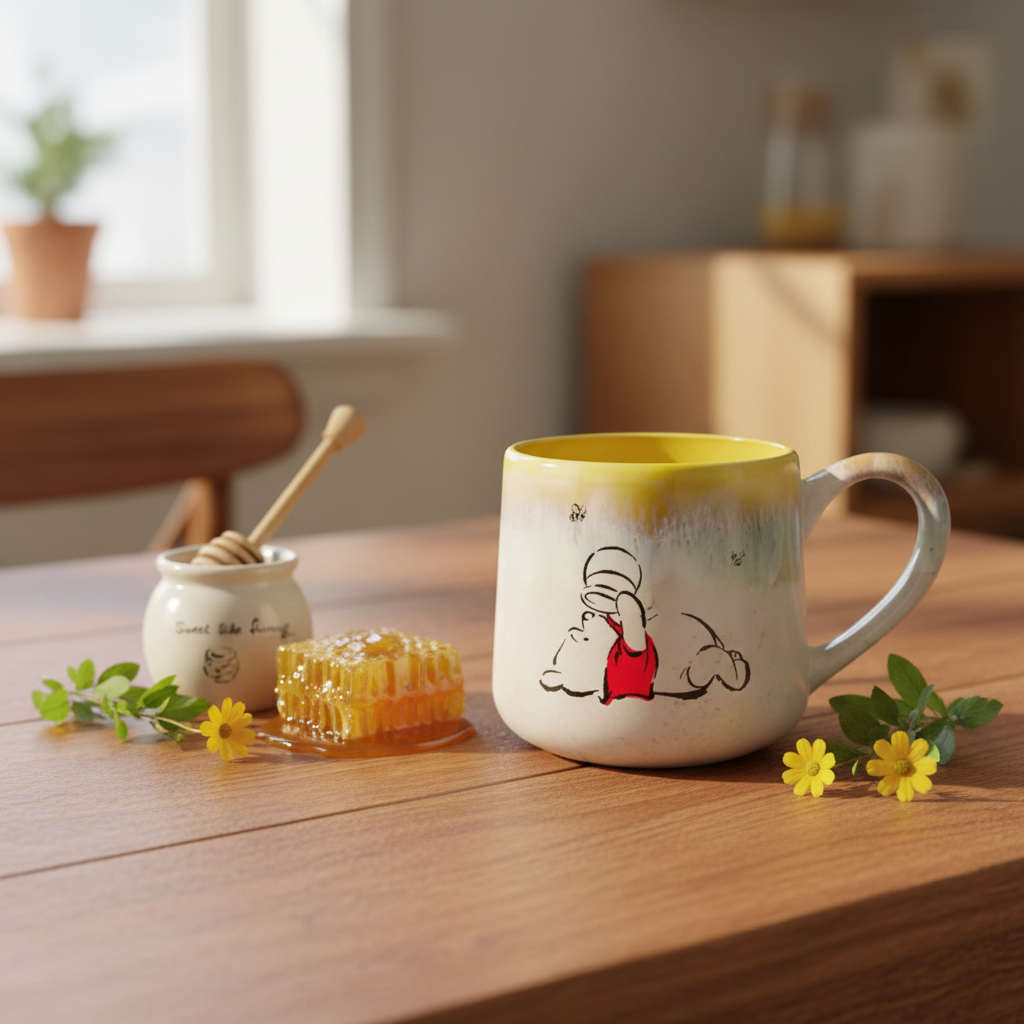 Tasse conique en poterie – Sweet Like Hunny | Winnie l’Ourson Disney