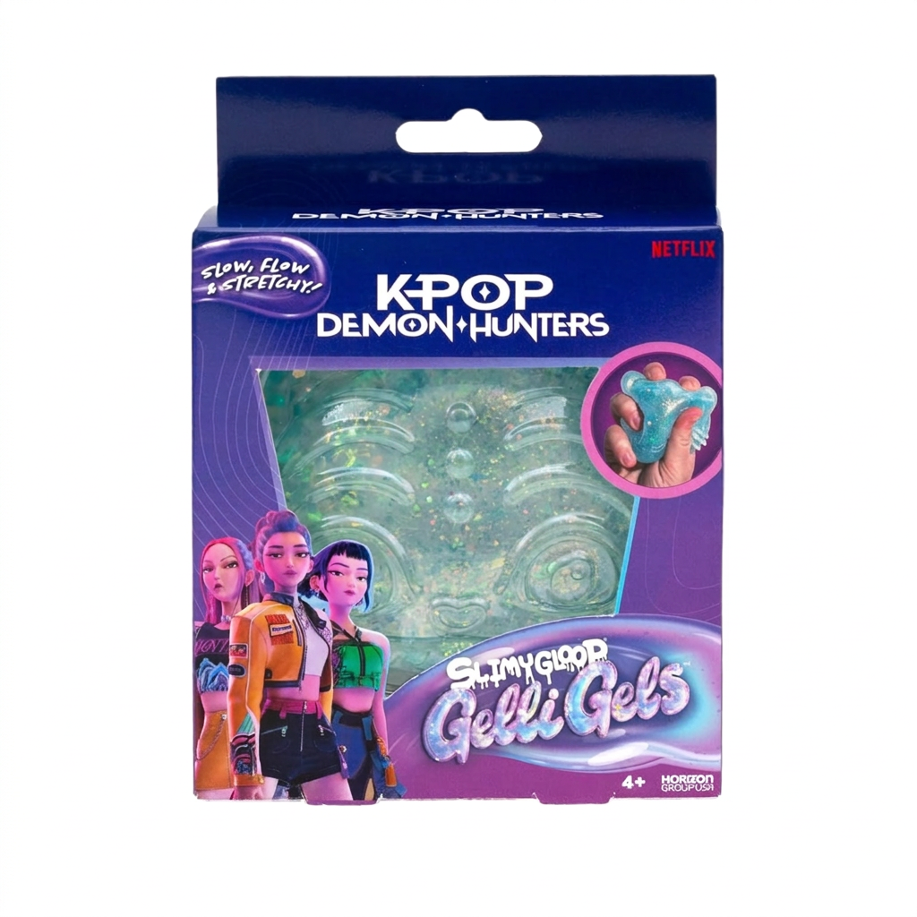 KPop Demon Hunters – Jouet squishy Gelli Gels bleu