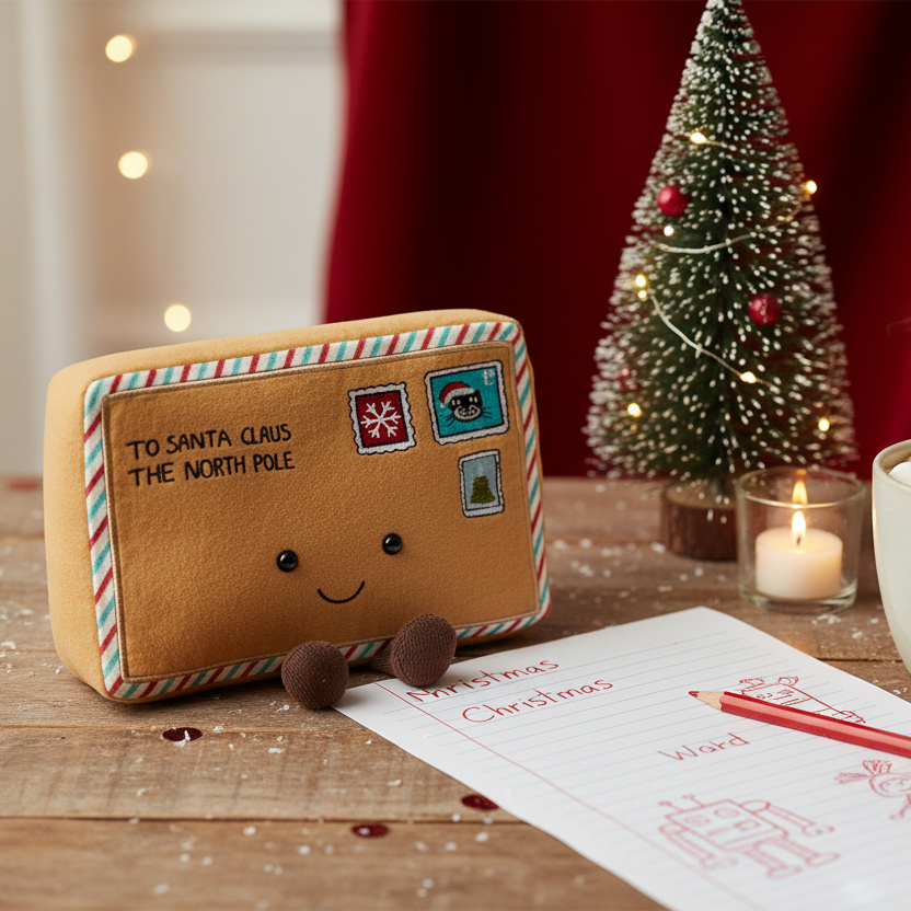 Lettre à Santa Claus – ambiance magie de Noël