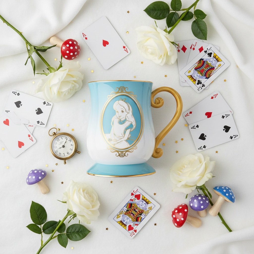 Tasse céramique sur pied – Alice au pays des merveilles | Disney