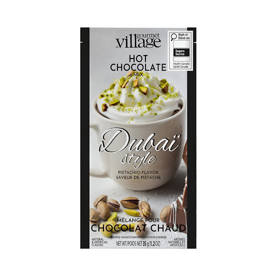 Chocolat chaud style Dubaï à la pistache – Gourmet du Village, 35 g